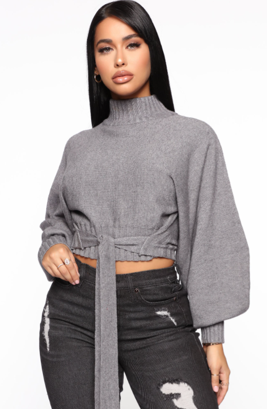 Love in Your Eyes Damen Sweatshirt – Nano Grey