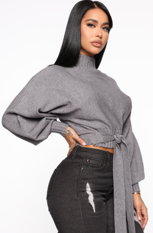 Love in Your Eyes Damen Sweatshirt – Nano Grey