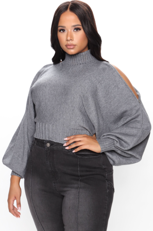 Love in Your Eyes Damen Sweatshirt – Nano Grey