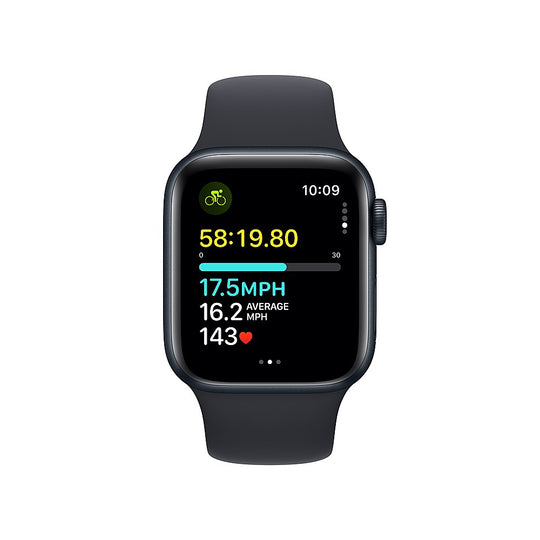 Apple Watch SE 2nd Gen (GPS) 40mm Midnight Aluminum Case with Sport Band