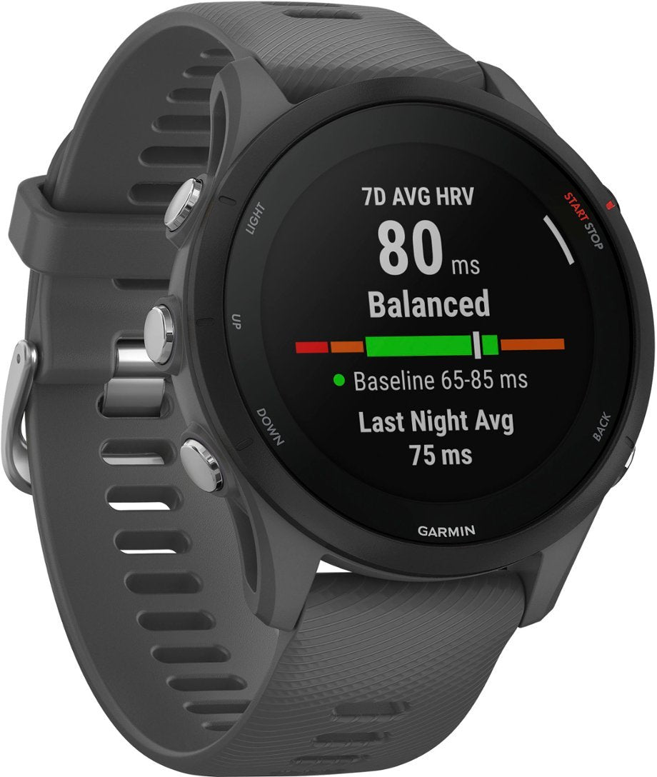 Garmin - Forerunner 255 GPS - Smartwatch 46 mm - Faserverstärktes Polymer