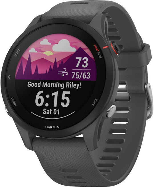 Garmin - Forerunner 255 GPS - Smartwatch 46 mm - Faserverstärktes Polymer