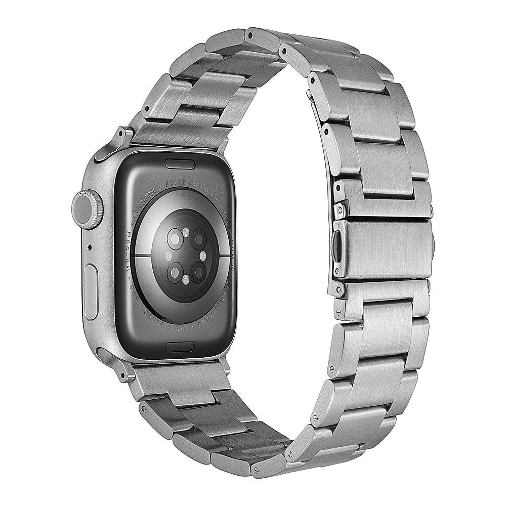 Edelstahl-Verbindungsarmband für Apple Watch 42 mm, 44 mm, 45 mm und Apple Watch Ultra 49 mm