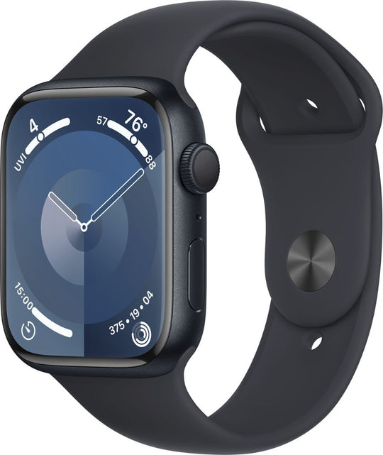 Apple Watch Series 9 GPS 45mm - Aluminiumgehäuse mit Sportarmband