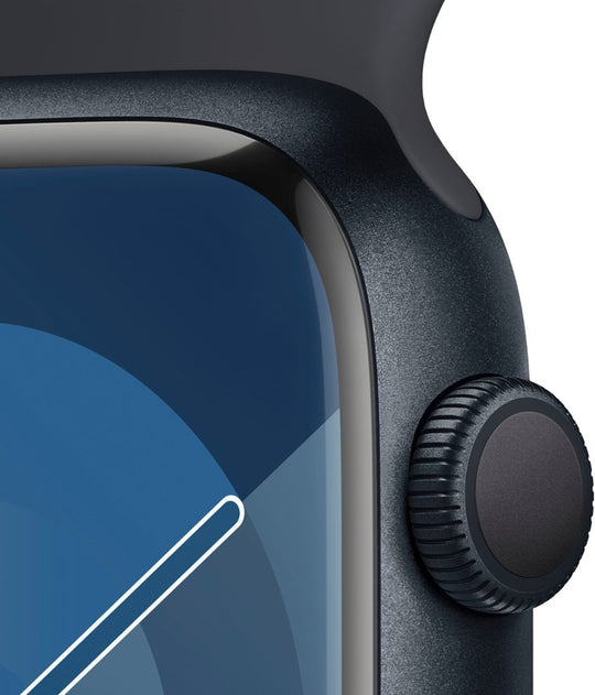 Apple Watch Series 9 GPS 45mm - Aluminiumgehäuse mit Sportarmband