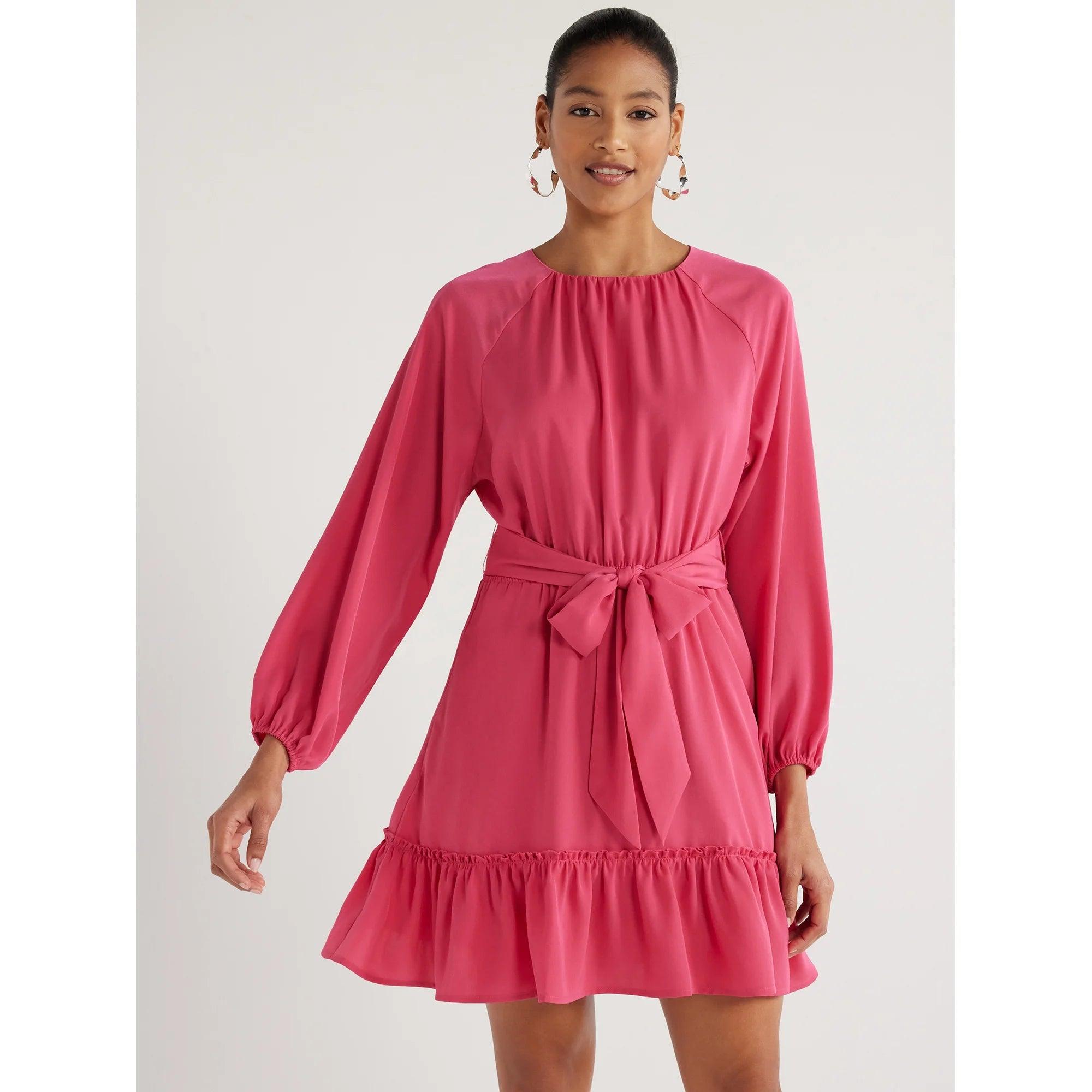 Flattering Flair: Scoop's Fit and Flare Dress - NanoInfinite